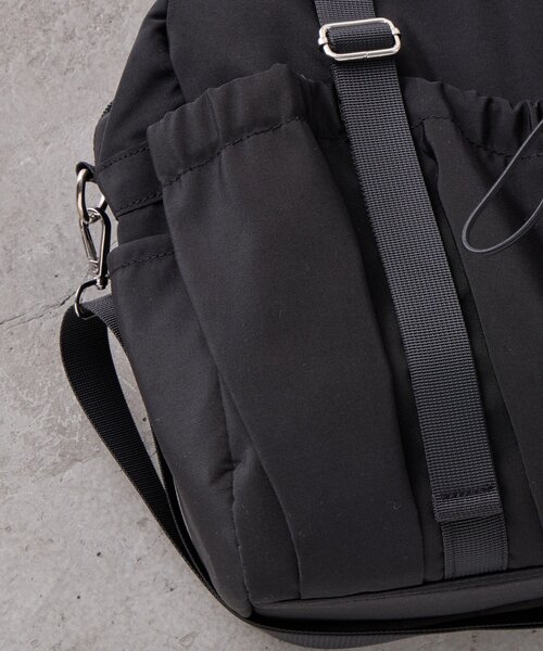 goocy（グーシー）の「ナイロン2WAYボストン（ショルダーバッグ・レディース・ブラック/グレー・FREE）」の9枚目の写真