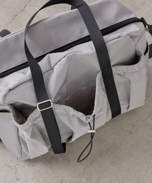 goocy（グーシー）の「ナイロン2WAYボストン（ショルダーバッグ・レディース・ブラック/グレー・FREE）」の17枚目の写真