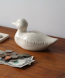 CRACKLE PIGGY BANK ヴィンテージの風合いのブタの貯金箱（インテリア