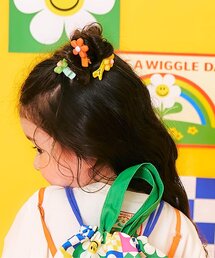 apres les cours | マットお花クリップ2個セット(バレッタ/ヘアクリップ)