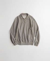 BEHEAVYER（ビヘイビアー）の「DISTRESSED QUARTER ZIP SWEAT dust grey（スウェット）」