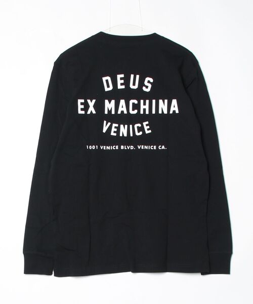 DEUS EX MACHINA(デウスエクスマキナ)の「【DEUS】Venice Ls Tee(Tシャツ/カットソー・メンズ・ブラック・MEDIUM/LARGE)」の2枚目の写真