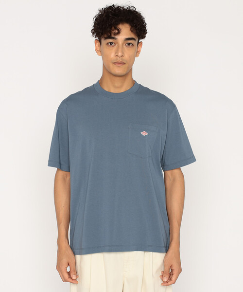 DANTON(ダントン)の「Men's Short Sleeve Pocket T-shirt(Tシャツ/カットソー・メンズ・ホワイト/グレイッシュベージュ/ブラック/ホワイト系その他/ブルー系その他/ダークグレー/オレンジ/ネイビー・S/L/XL/M/XXL)」の7枚目の写真