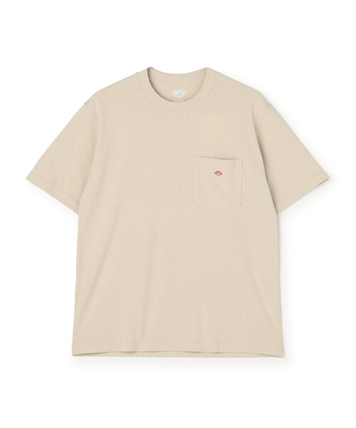DANTON(ダントン)の「Men's Short Sleeve Pocket T-shirt(Tシャツ/カットソー・メンズ・ホワイト/グレイッシュベージュ/ブラック/ホワイト系その他/ブルー系その他/ダークグレー/オレンジ/ネイビー・S/L/XL/M/XXL)」の5枚目の写真