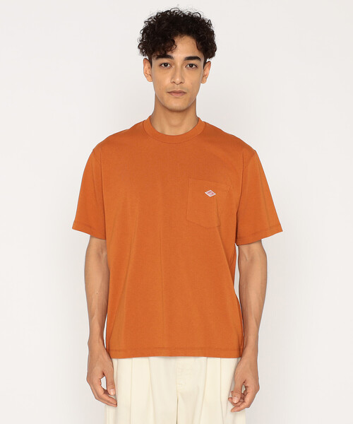 DANTON(ダントン)の「Men's Short Sleeve Pocket T-shirt(Tシャツ/カットソー・メンズ・ホワイト/グレイッシュベージュ/ブラック/ホワイト系その他/ブルー系その他/ダークグレー/オレンジ/ネイビー・S/L/XL/M/XXL)」の8枚目の写真