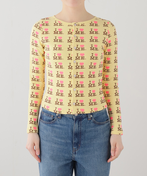 ASHLEY WILLIAMS(アシュリーウィリアムス)の「【Ashley Williams】 THERMAL TOP(カーディガン/ボレロ・レディース・イエロー・X-SMALL)」の5枚目の写真