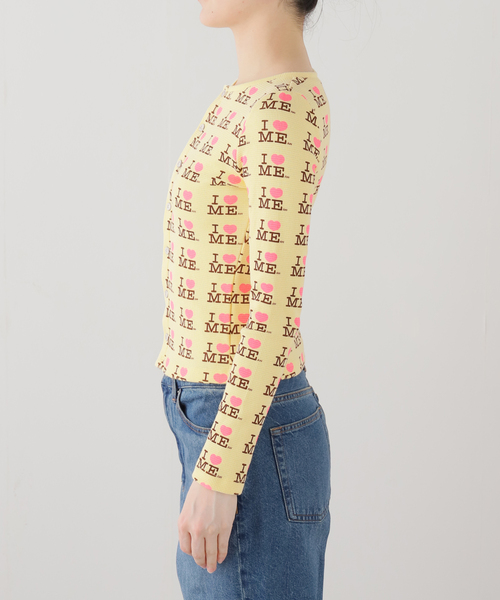 ASHLEY WILLIAMS(アシュリーウィリアムス)の「【Ashley Williams】 THERMAL TOP(カーディガン/ボレロ・レディース・イエロー・X-SMALL)」の6枚目の写真