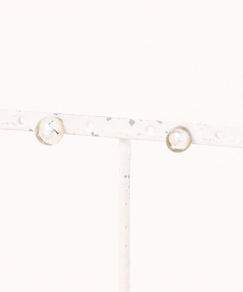 欧州航路（オウシュウコウロ）の「【欧州航路】ベネチアンガラス アクエピアス（ピアス（両耳用）・レディース・ゴールド/シルバー・FREE）」の2枚目の写真