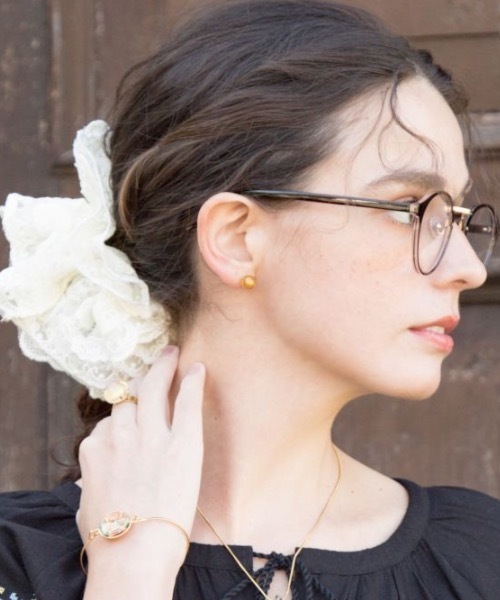 欧州航路（オウシュウコウロ）の「【欧州航路】ベネチアンガラス アクエピアス（ピアス（両耳用）・レディース・ゴールド/シルバー・FREE）」の5枚目の写真