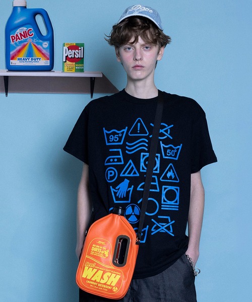MILKBOY（ミルクボーイ）の「LAUNDRY MARK Tシャツ（Tシャツ/カットソー・メンズ・B/A/C・L）」の4枚目の写真