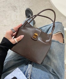 rire（リル）の「合成皮革ミニショルダーバッグ（ショルダーバッグ）」