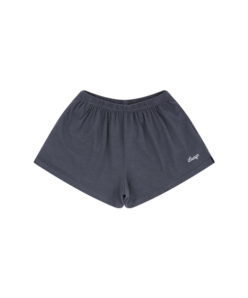 LAZYZ（レイジジ）の「エブリデイイージーショーツ（4色展開）（その他パンツ・レディース・ネイビー/ダークインディゴブルー/ブラック/ホワイト・FREE）」の3枚目の写真