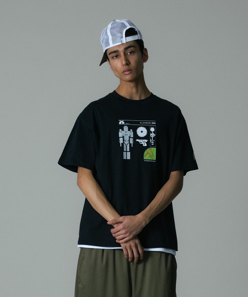 XLARGE(エクストララージ)の「X TEC S/S TEE(Tシャツ/カットソー・メンズ・ブラック/ホワイト/ネイビー・S/M/L/XL)」の14枚目の写真