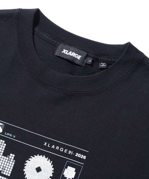 XLARGE(エクストララージ)の「X TEC S/S TEE(Tシャツ/カットソー・メンズ・ブラック/ホワイト/ネイビー・S/M/L/XL)」の4枚目の写真