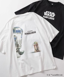 STAR WARS（スターウォーズ）の「【98】【STAR WARS/スターウォーズ】THE MANDALOIAN グラフィックプリント クルーネックTシャツ/バックプリント/ユニセックス/レディース/メンズ（Tシャツ/カットソー）」