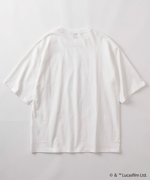 STAR WARS(スターウォーズ)の「【98】【STAR WARS/スターウォーズ】THE MANDALOIAN グラフィックプリント クルーネックTシャツ/バックプリント/ユニセックス/レディース/メンズ(Tシャツ/カットソー・メンズ・ブラック系/ブラック系1/ブラック系3/ホワイト系3/ブラック系2/ホワイト系/ホワイト系1/ホワイト系2・M/L)」の18枚目の写真