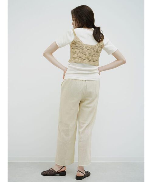 FIKA.(フィーカ)の「Crochet knit bustier(その他トップス・レディース・ベージュ/チャコール・MEDIUM)」の17枚目の写真