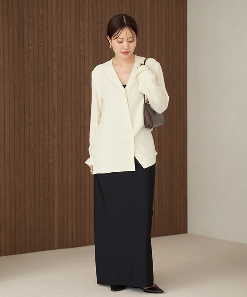 plage（プラージュ）の「《追加》R’IAM ダイバータイトスカート 2（スカート・レディース・ブラック・40/38/36/34）」の20枚目の写真