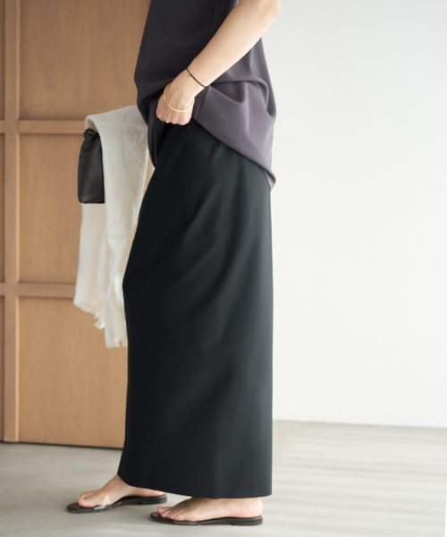 plage（プラージュ）の「《追加》R’IAM ダイバータイトスカート 2（スカート・レディース・ブラック・40/38/36/34）」の6枚目の写真