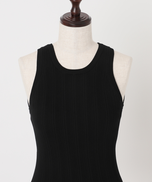 ADAWAS(アダワズ)の「《NOBLE別注》【洗える】ADAWAS/アダワズ RANDOM RIB TANK TOP(タンクトップ・レディース・ブラック/モカ・FREE)」の19枚目の写真