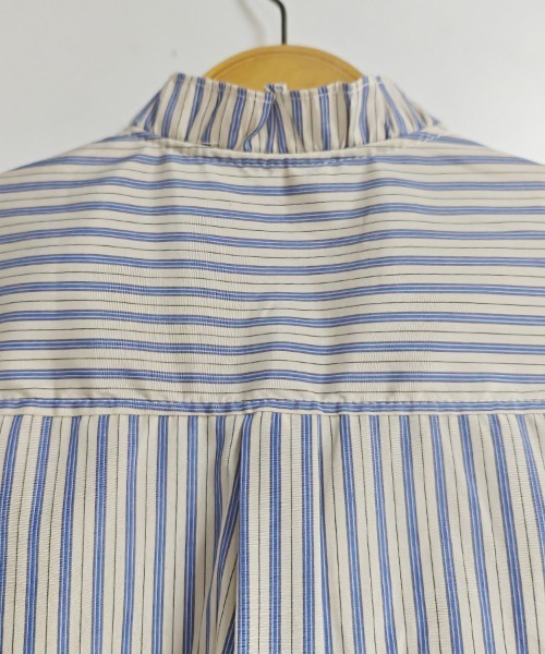 ReRe（リリ）の「フリルネックストライプブラウス（シャツ/ブラウス・レディース・ベージュ・MEDIUM/LARGE/X-LARGE）」の12枚目の写真