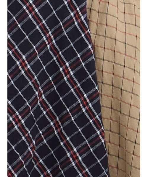 Barbour(バブアー)の「Dalburyタータン ミディ ワンピース(レディース)(ワンピース・レディース・ネイビー・6/8)」の6枚目の写真