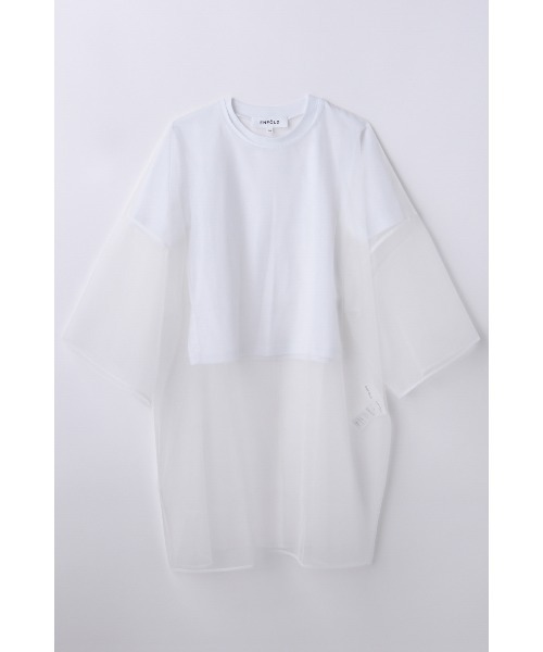 SHEER LAYERED T-SHIRT（Tシャツ/カットソー）｜ENFOLD（エンフォルド
