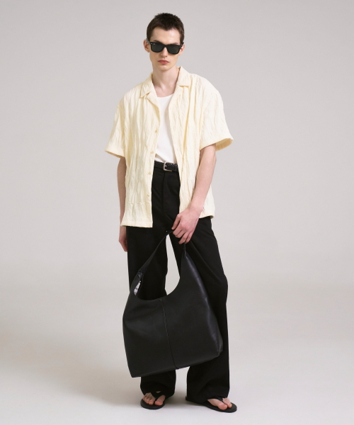 SSIN AND LEE(シンアンドリー)の「リファインドテーラリングコットンパンツブラック(その他パンツ・メンズ・その他・MEDIUM/LARGE)」の3枚目の写真