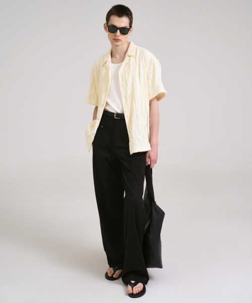 SSIN AND LEE(シンアンドリー)の「リファインドテーラリングコットンパンツブラック(その他パンツ・メンズ・その他・MEDIUM/LARGE)」の5枚目の写真
