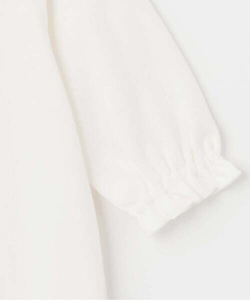 sense of wonder(センスオブワンダー)の「リバティウサクマアップリケ2WAYオール(ロンパース・キッズ・ホワイト系/ピンク・50-70cm)」の8枚目の写真