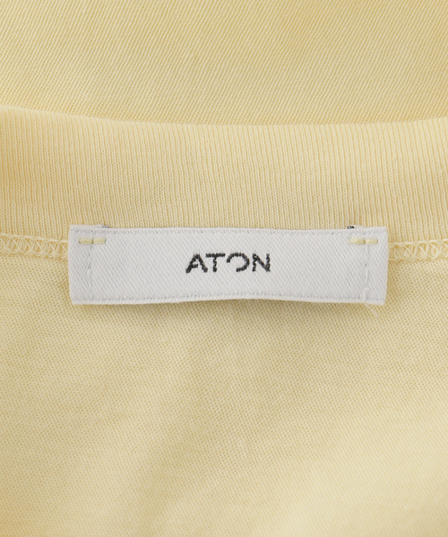 Spick & Span(スピックアンドスパン)の「《新色有り / 追加》ATON/エイトン FRESCA SINGLE JERSEY TANK TOP(タンクトップ・レディース・ホワイト/イエロー/ベージュ/スカイブルー・38)」の17枚目の写真