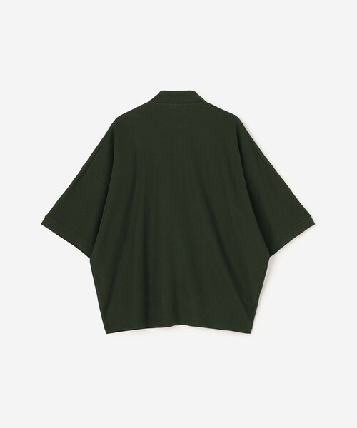 handvaerk（ハンドバーク）の「handvaerk | コットンピケ ビッグポロシャツ MEN（ポロシャツ・メンズ・ライトグレー/チャコール/グリーン系その他・M/L）」の14枚目の写真