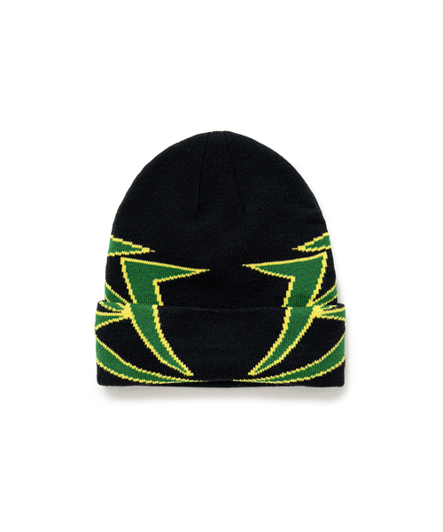 BOTT（ボット）の「BoTT / ボット BIG B LOGO BEANIE（ニットキャップ/ビーニー・メンズ・ブルー系その他/カーキ/ブラック・FREE）」の4枚目の写真