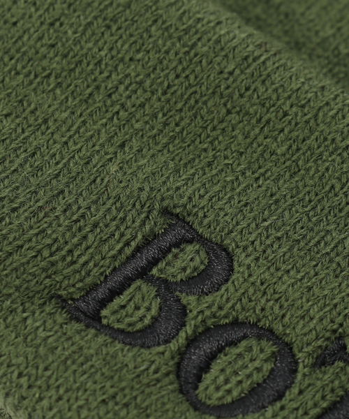 BOTT（ボット）の「BoTT / ボット BIG B LOGO BEANIE（ニットキャップ/ビーニー・メンズ・ブルー系その他/カーキ/ブラック・FREE）」の11枚目の写真
