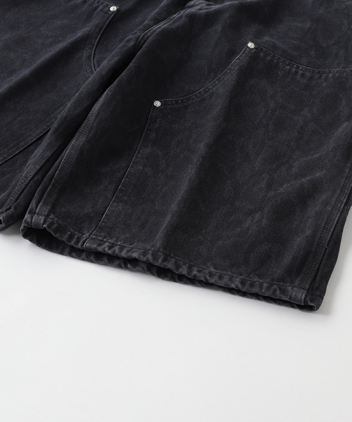 Carhartt WIP(カーハートダブリューアイピー)の「CARHARTT WIP / カーハート ダブリューアイピー OG DOUBLE KNEE SHORT(その他パンツ・メンズ・ブラック・34/32)」の4枚目の写真
