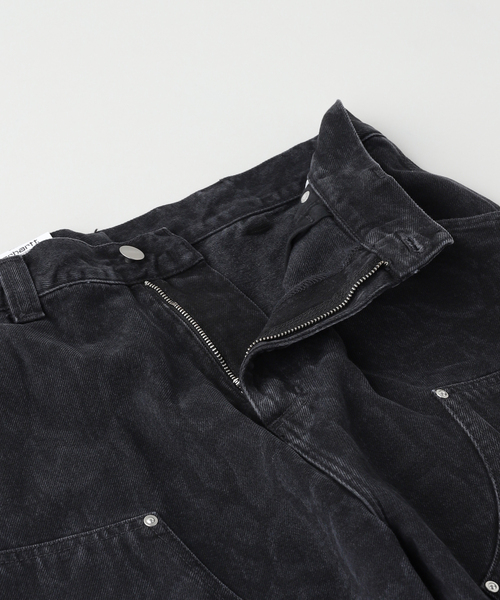 Carhartt WIP(カーハートダブリューアイピー)の「CARHARTT WIP / カーハート ダブリューアイピー OG DOUBLE KNEE SHORT(その他パンツ・メンズ・ブラック・34/32)」の5枚目の写真