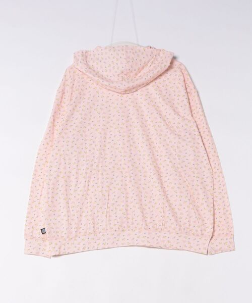 Little sunny bite(リトルサニーバイト)の「littlesunnybite/リトルサニーバイト/floral light hoodie(パーカー・レディース・ホワイト/ピンク/その他18・M/S)」の4枚目の写真