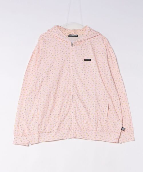 Little sunny bite(リトルサニーバイト)の「littlesunnybite/リトルサニーバイト/floral light hoodie(パーカー・レディース・ホワイト/ピンク/その他18・M/S)」の13枚目の写真