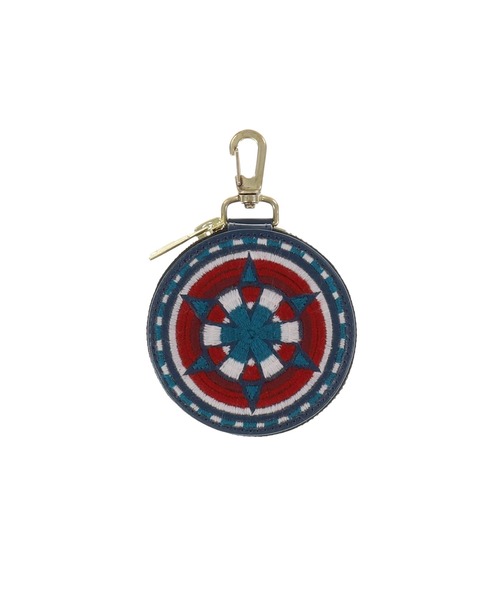 blackmeans(ブラックミーンズ)の「SHOULDER CIRCLE COIN CASE(コインケース・メンズ・レッド/ブルー/ブラック・OS)」の3枚目の写真