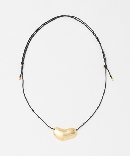 UNITED ARROWS(ユナイテッドアローズ)の「ビーン コード ネックレス(ネックレス・レディース・シルバー/ゴールド・FREE)」の6枚目の写真