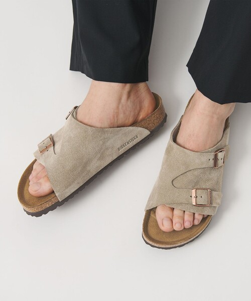 BIRKENSTOCK(ビルケンシュトック)の「<BIRKENSTOCK>チューリッヒ サンダル(サンダル・メンズ・ブラック/ベージュ・42/39/40/43/41)」の4枚目の写真