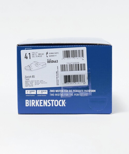 BIRKENSTOCK(ビルケンシュトック)の「<BIRKENSTOCK>チューリッヒ サンダル(サンダル・メンズ・ブラック/ベージュ・42/39/40/43/41)」の15枚目の写真