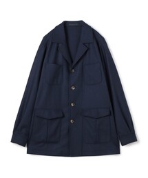 CARUSO ウール サファリジャケット
