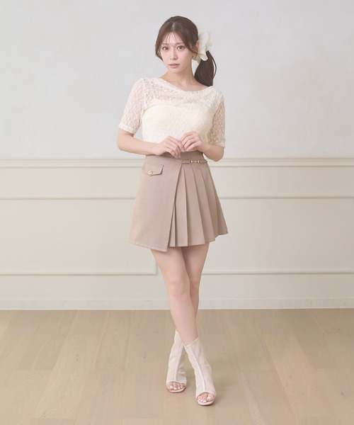 Ambre Neige(アンブルネージュ)の「assortment drape tops / アソートドレープトップス(Tシャツ/カットソー・レディース・ライトブルー/その他/アイボリー/ピンクベージュ・FREE)」の13枚目の写真
