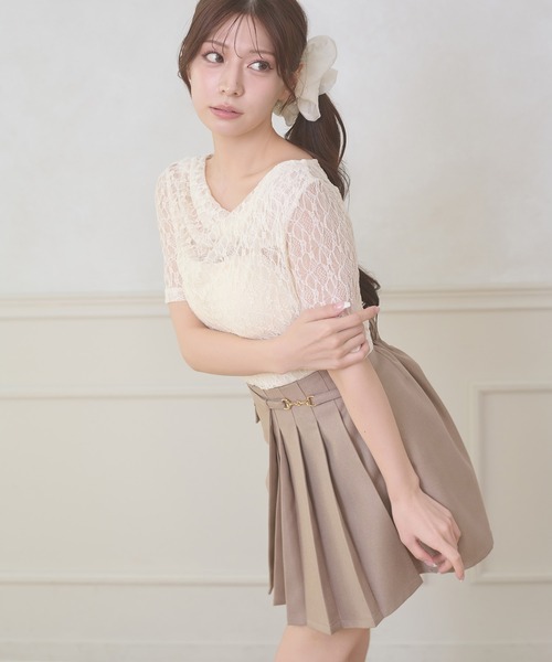 Ambre Neige(アンブルネージュ)の「assortment drape tops / アソートドレープトップス(Tシャツ/カットソー・レディース・ライトブルー/その他/アイボリー/ピンクベージュ・FREE)」の8枚目の写真