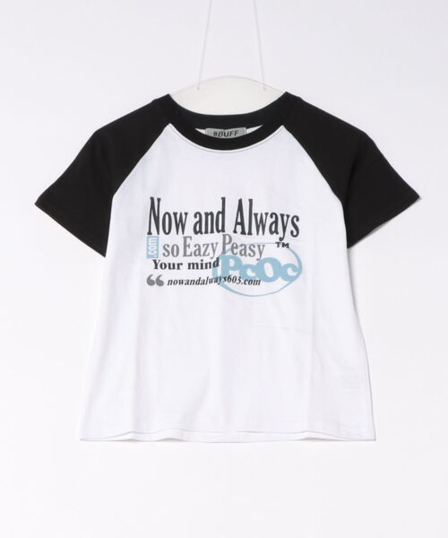 a.p.o.v.(エーピーオービー)の「a.p.o.v. クロップド丈ラグランY2KプリントTシャツ(レディース)(Tシャツ/カットソー・レディース・ブラック/ワイン/ネイビー・ONESIZE)」の8枚目の写真
