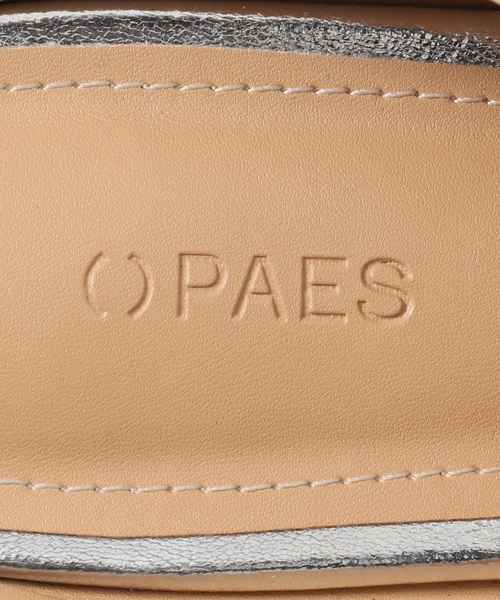 U by SPICK&SPAN(ユーバイスピックアンドスパン)の「PAES/ぺイズ Double Buckle Mule metal(その他シューズ・レディース・シルバー・23cm/24cm/23.5cm)」の10枚目の写真