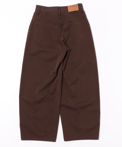 CLANE（クラネ）の「CLANE/クラネ/LOW WAIST BARREL PANTS（その他パンツ・レディース・アイボリー/ブラウン・1）」の16枚目の写真