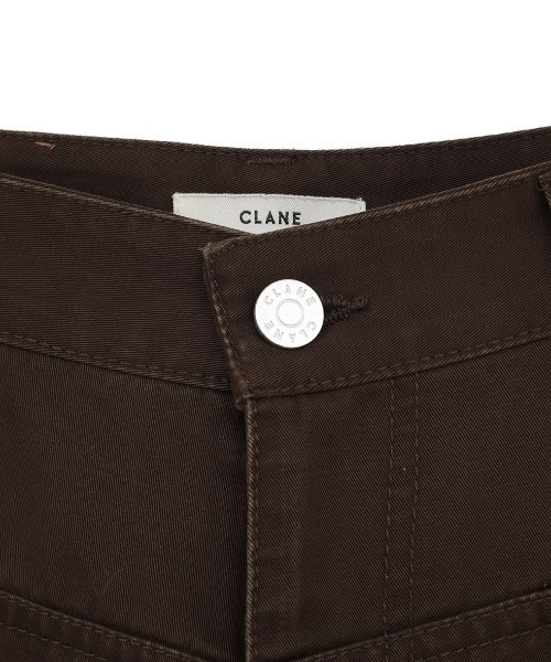 CLANE（クラネ）の「CLANE/クラネ/LOW WAIST BARREL PANTS（その他パンツ・レディース・アイボリー/ブラウン・1）」の13枚目の写真