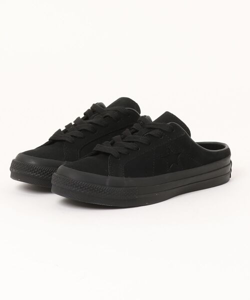 【新品】CONVERSEワンスター ミュール黒US8 セール】【CONVERSE】コンバース ONE STAR SUEDE MULE（ワンスター